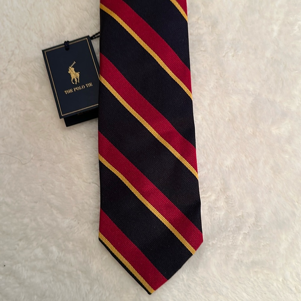 Italian Silk Tie Polo Ralph Lauren